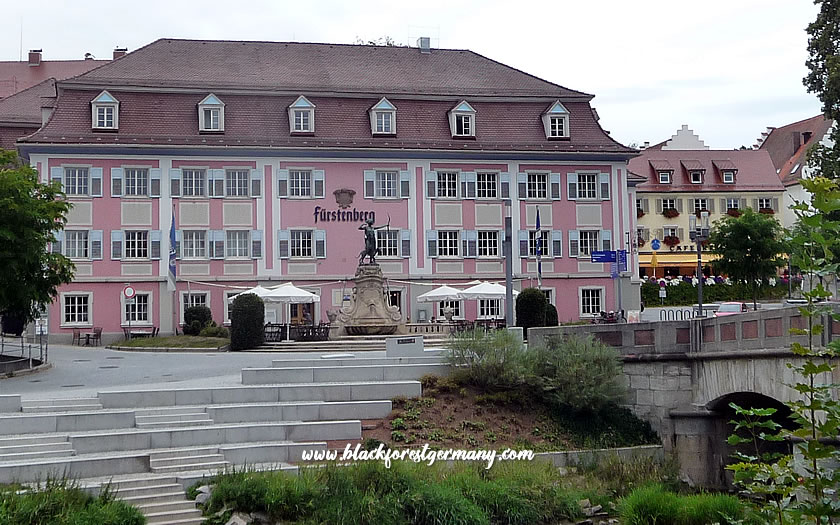 Donaueschingen town centre