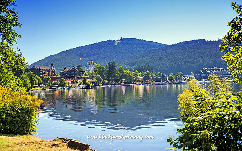 Titisee lake and town