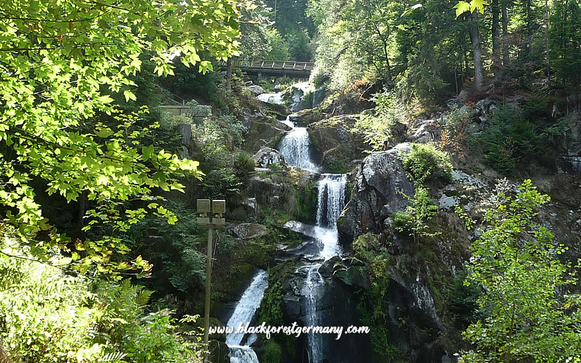 Triberg waterfalls in the Black Forest